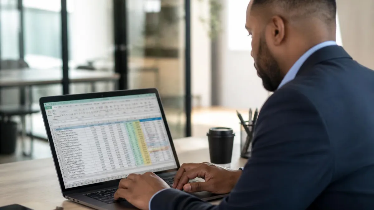 Excel Spreadsheet - Microsoft Excel certification study resource