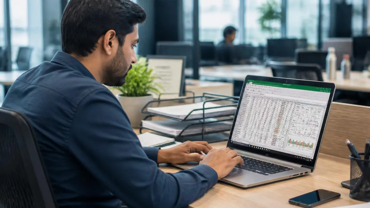 Excel Spreadsheet - Microsoft Excel certification study resource