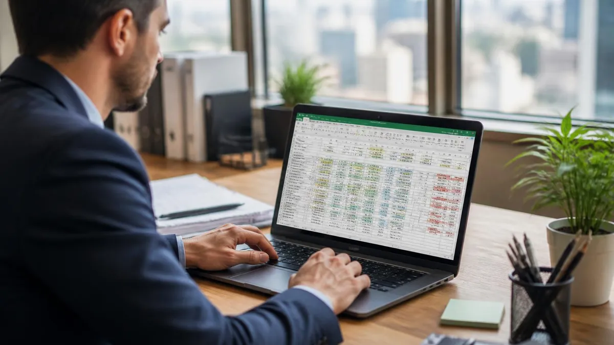 Excel Spreadsheet - Microsoft Excel certification study resource