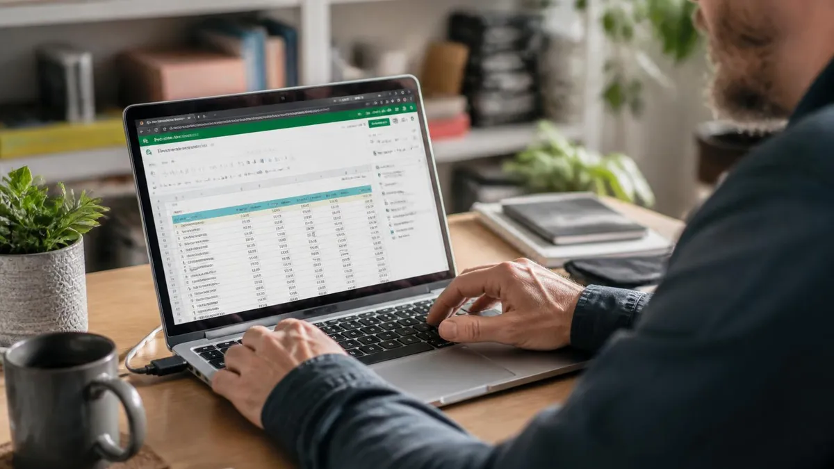 Excel Spreadsheet - Microsoft Excel certification study resource