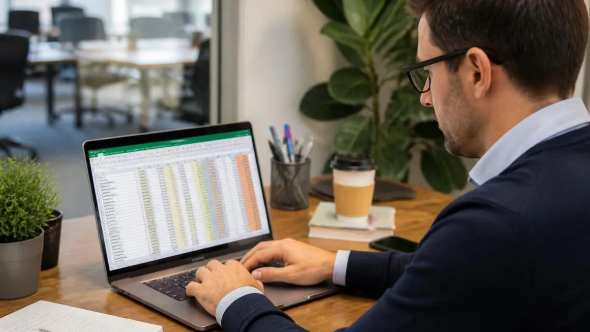 Excel Spreadsheet - Microsoft Excel certification study resource
