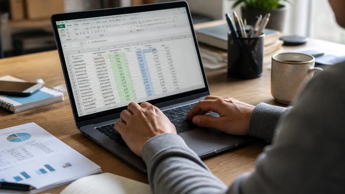Excel Spreadsheet - Microsoft Excel certification study resource