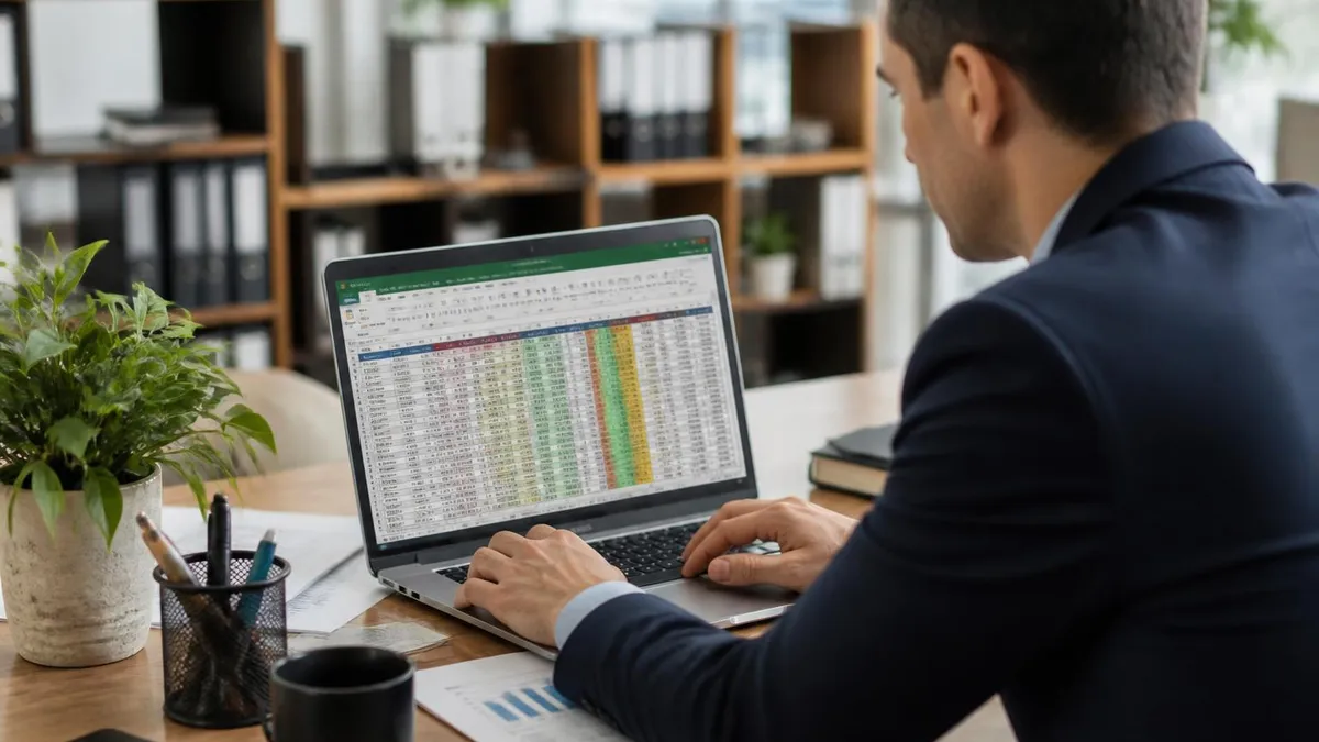 Excel Spreadsheet - Microsoft Excel certification study resource