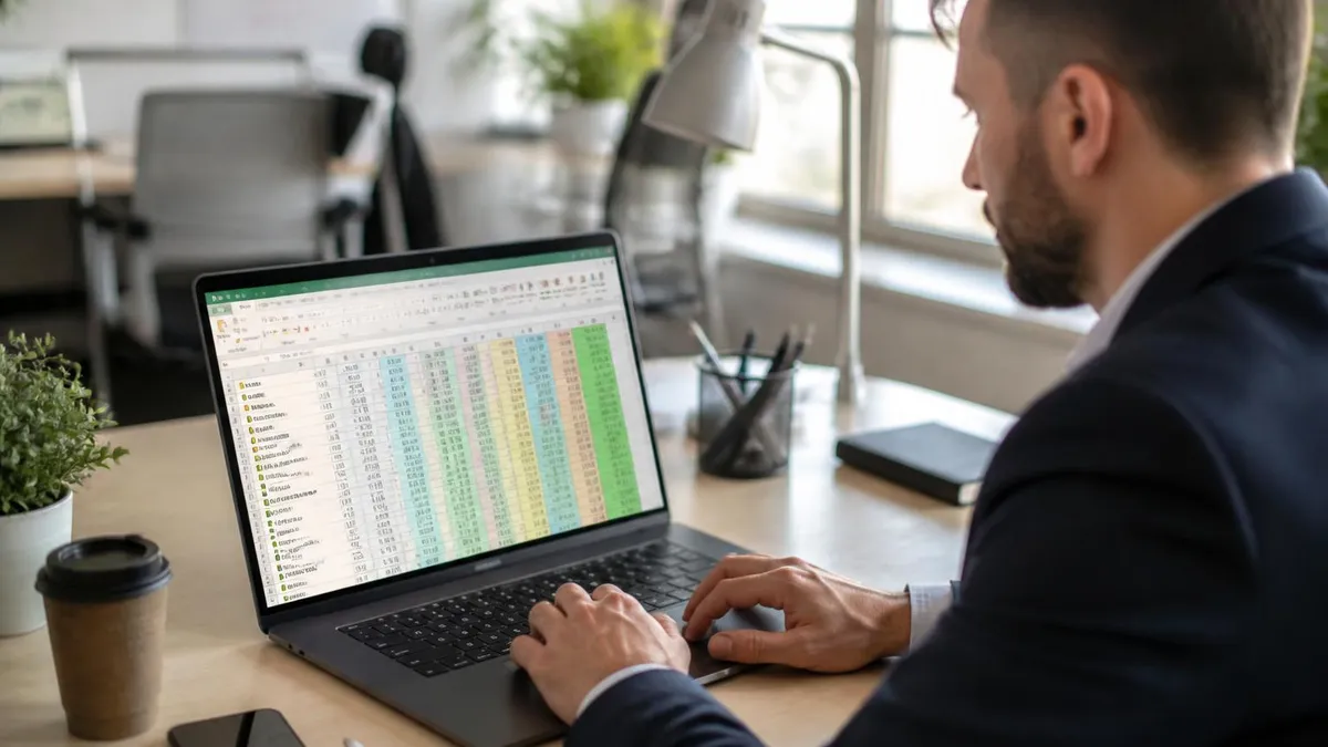 Excel Spreadsheet - Microsoft Excel certification study resource
