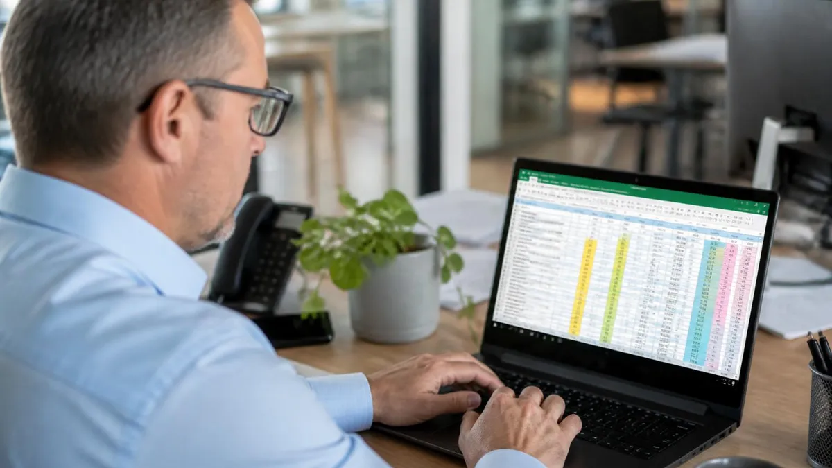 Excel Spreadsheet - Microsoft Excel certification study resource