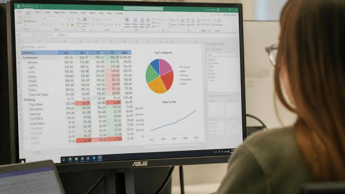 Excel Spreadsheet - Microsoft Excel certification study resource