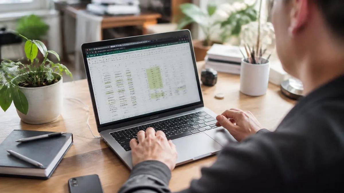 Excel Spreadsheet - Microsoft Excel certification study resource