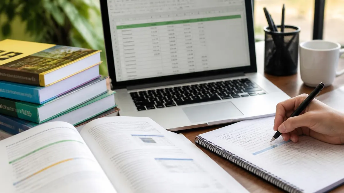 Excel Spreadsheet - Microsoft Excel certification study resource