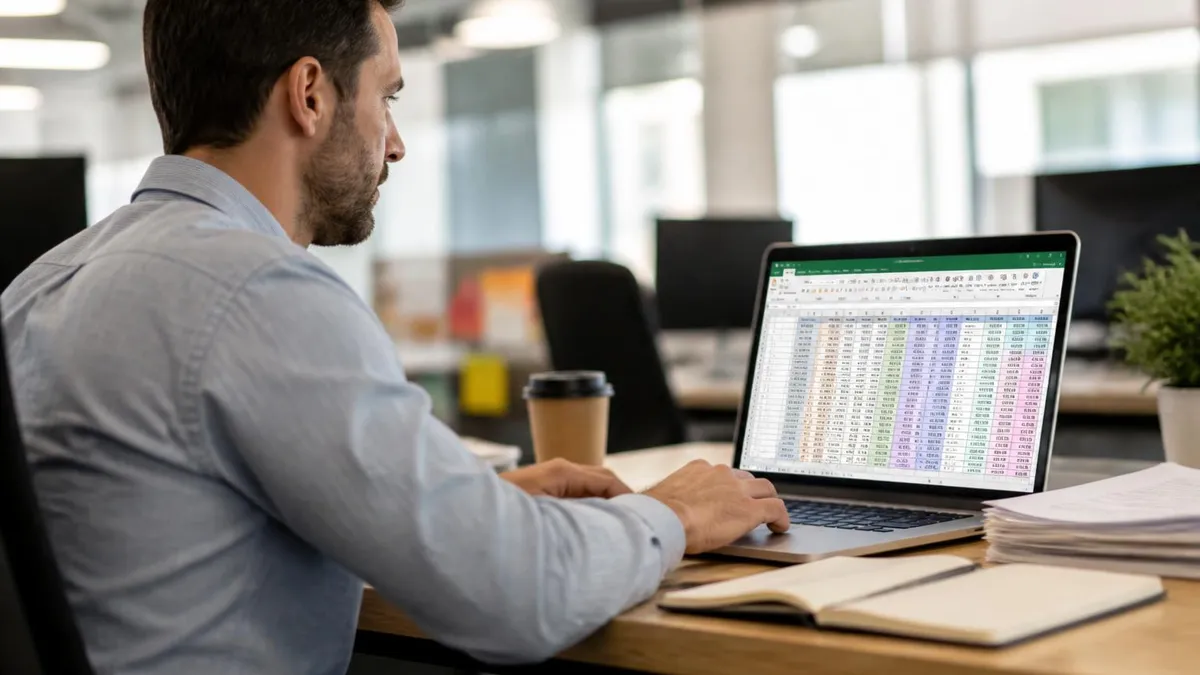 Excel Spreadsheet - Microsoft Excel certification study resource