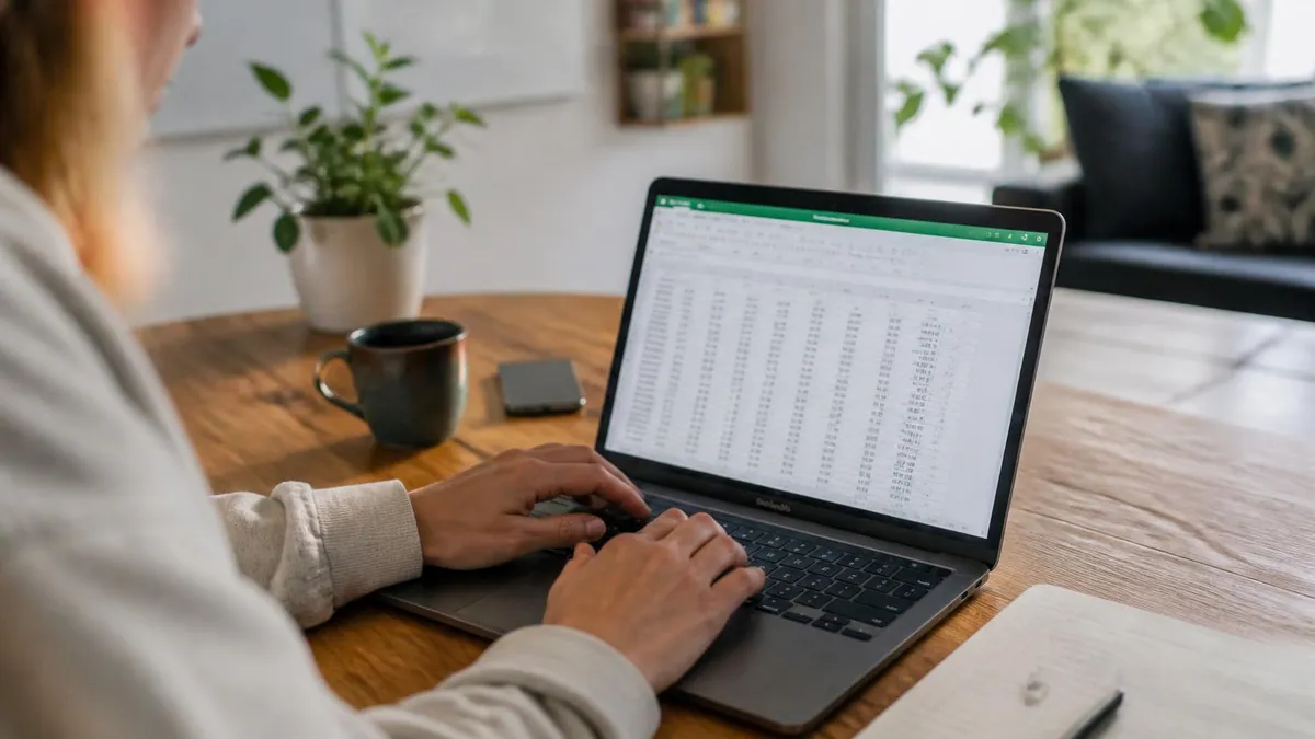Excel Spreadsheet - Microsoft Excel certification study resource