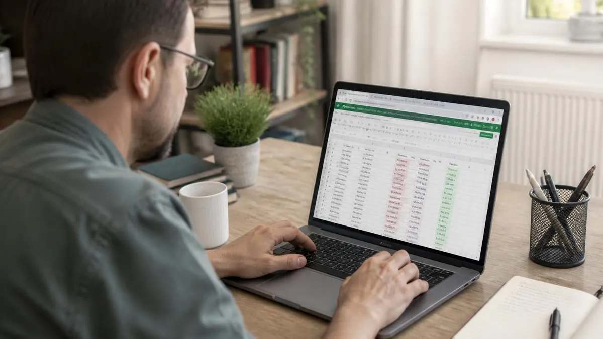 Lock Columns in Excel - Microsoft Excel certification study resource