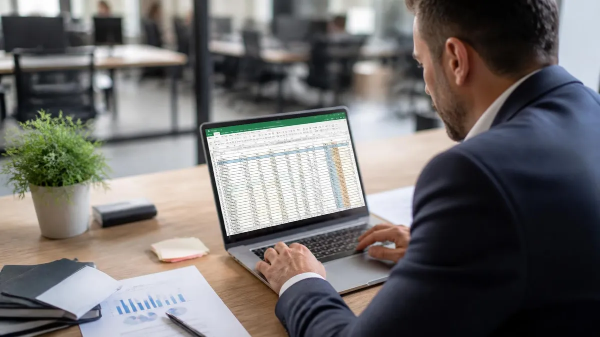 Excel Spreadsheet - Microsoft Excel certification study resource