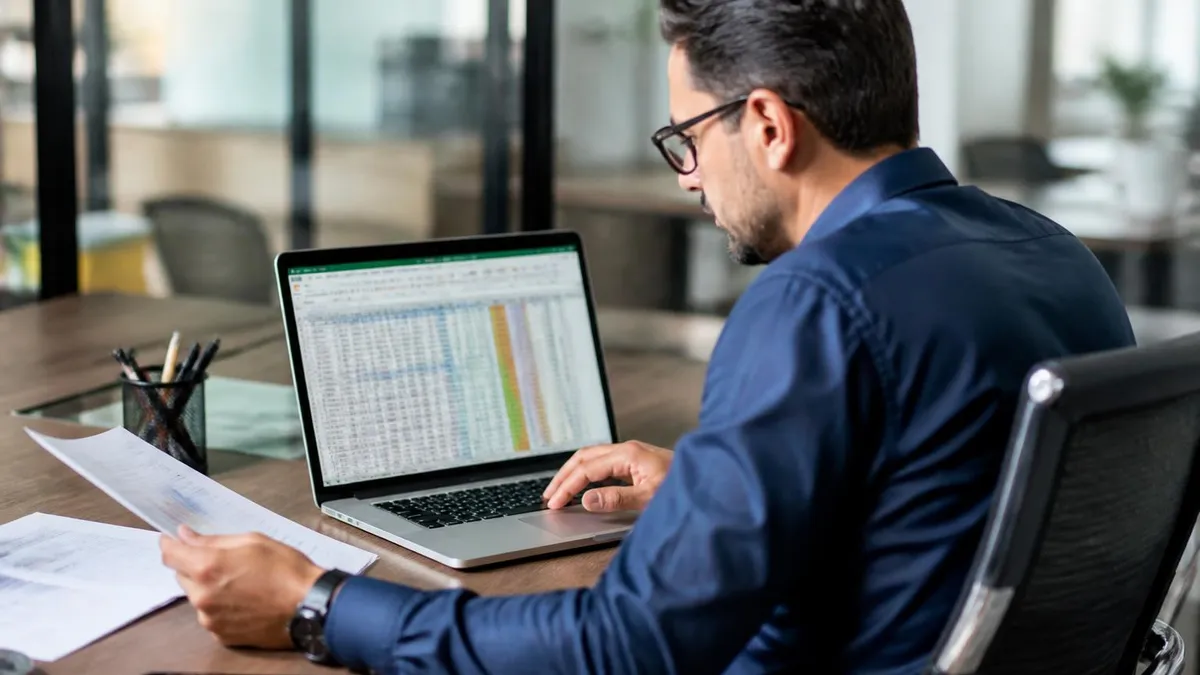 Excel Spreadsheet - Microsoft Excel certification study resource