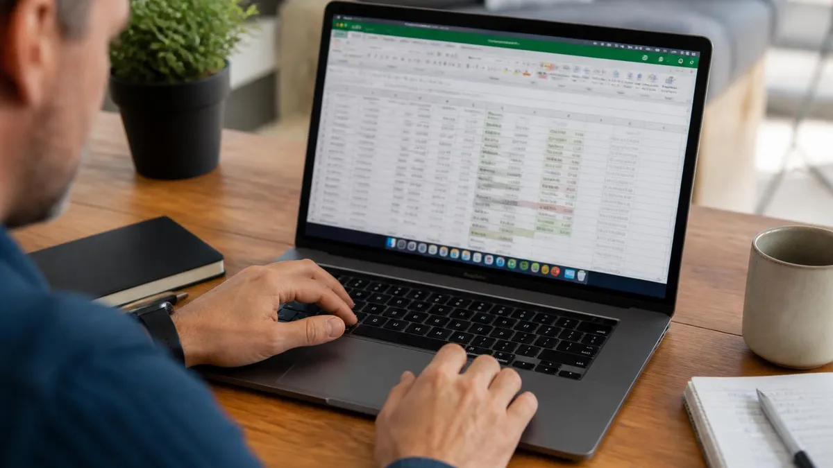 Excel Spreadsheet - Microsoft Excel certification study resource