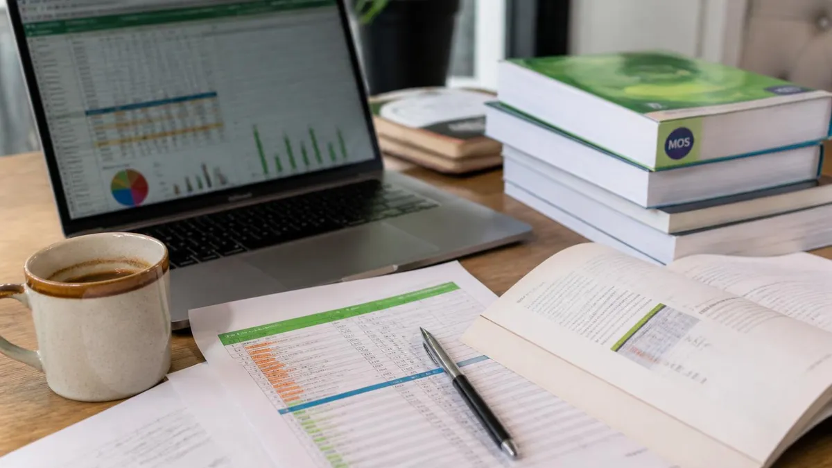 Merge Cells Excel - Microsoft Excel certification study resource