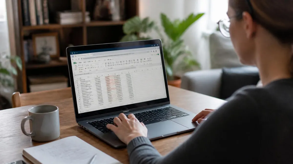 Excel Spreadsheet - Microsoft Excel certification study resource