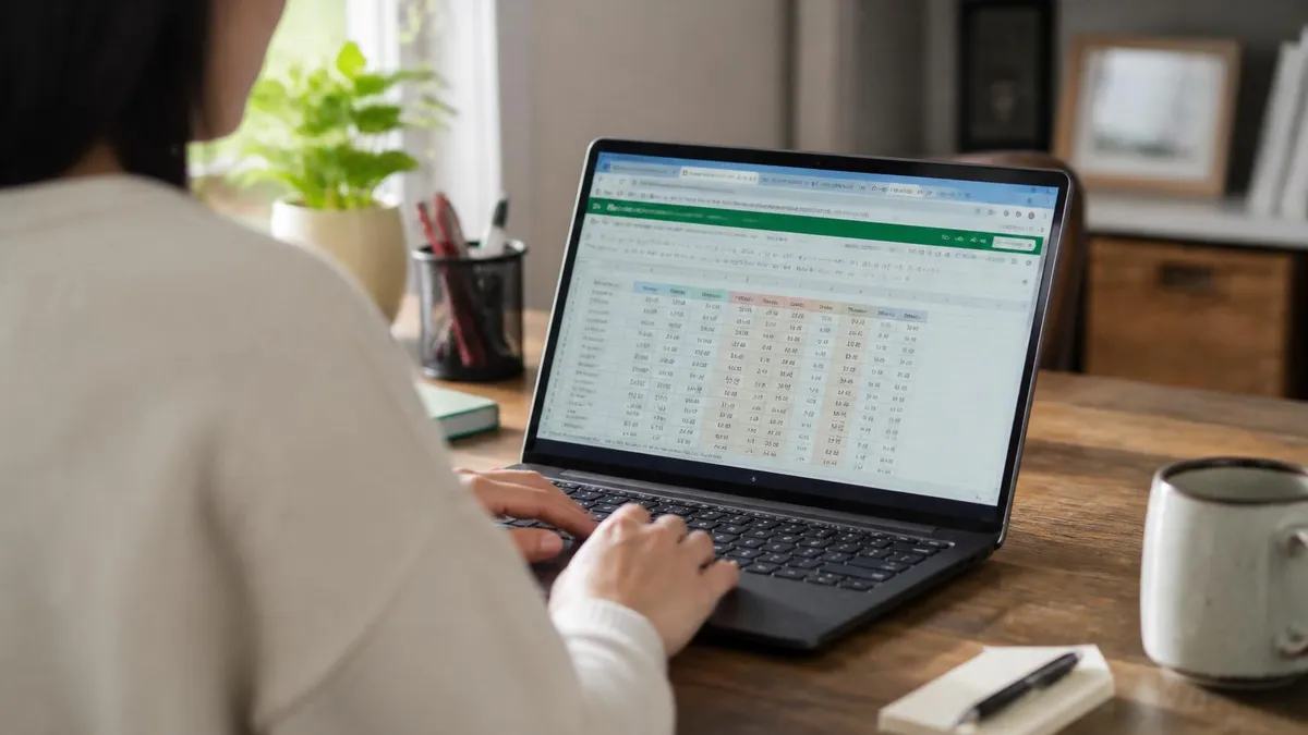 Excel Spreadsheet - Microsoft Excel certification study resource