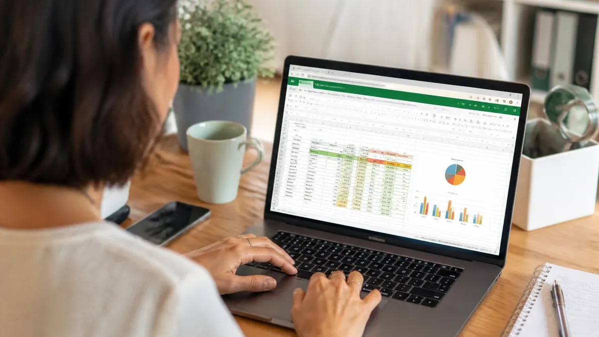 Excel Spreadsheet - Microsoft Excel certification study resource
