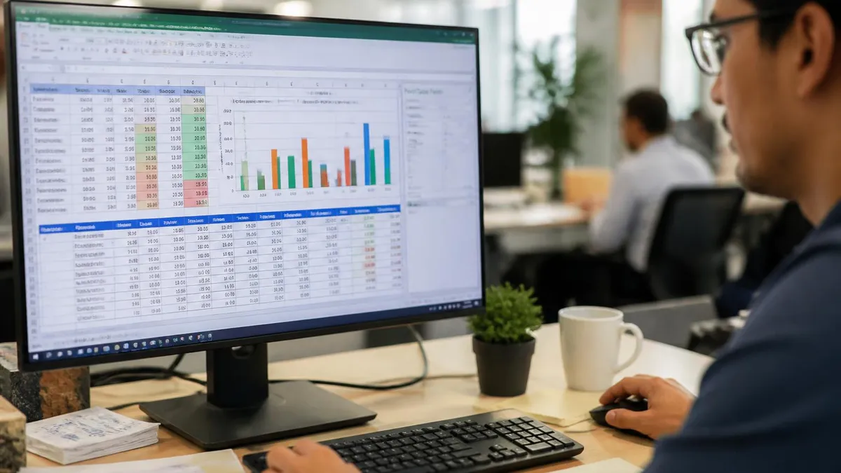 Excel Spreadsheet - Microsoft Excel certification study resource