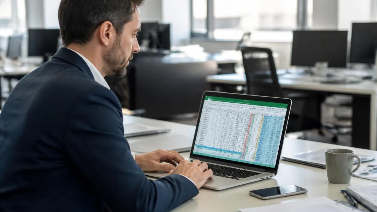 Excel Spreadsheet - Microsoft Excel certification study resource