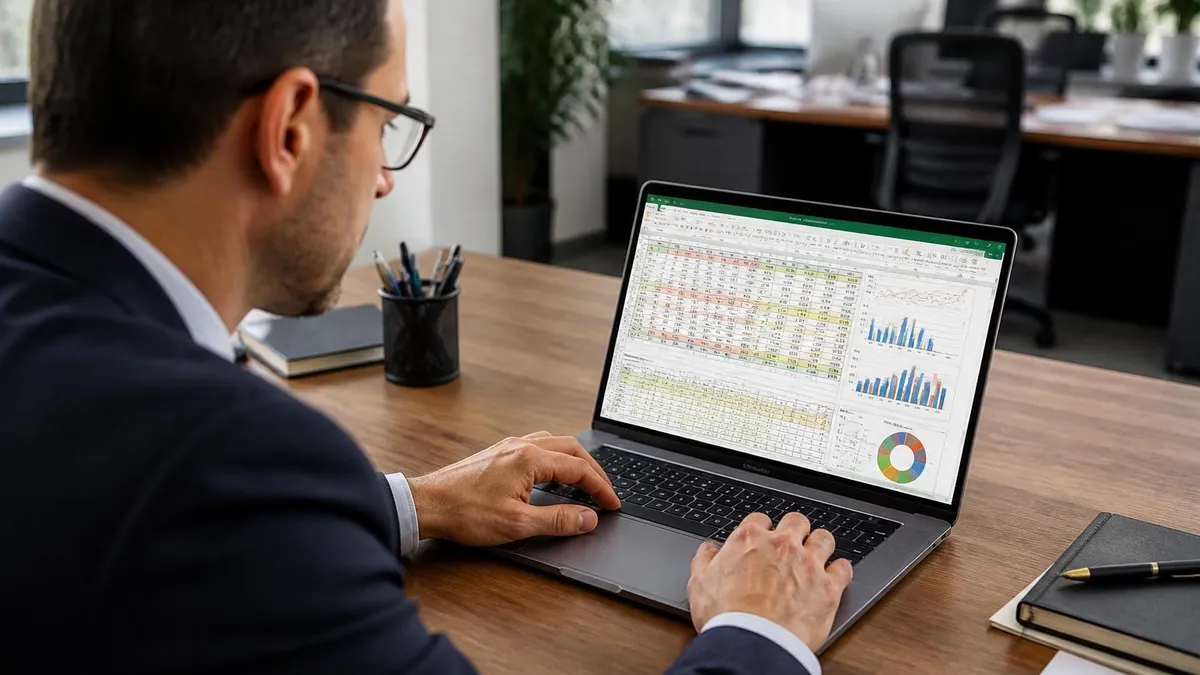 Excel Spreadsheet - Microsoft Excel certification study resource