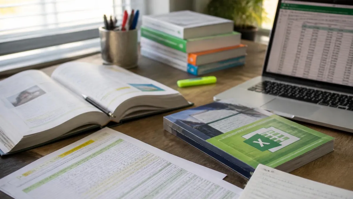 Excel Spreadsheet - Microsoft Excel certification study resource