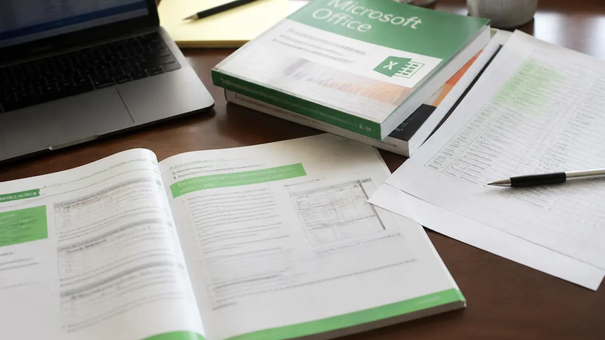 Excel Spreadsheet - Microsoft Excel certification study resource