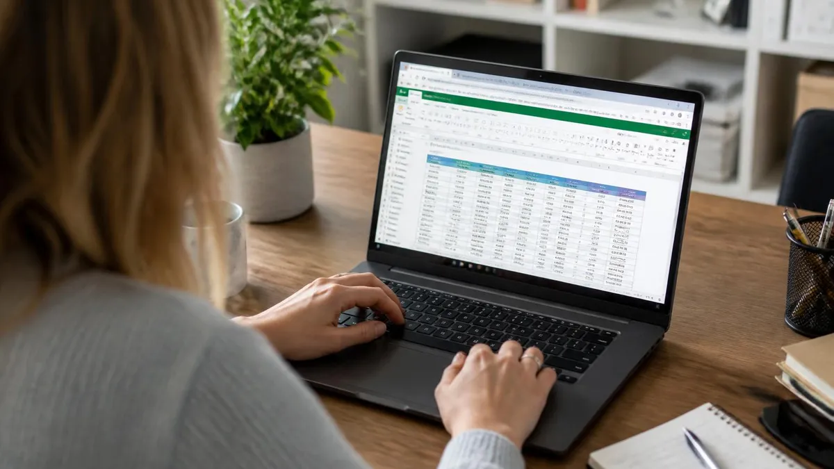 Excel Spreadsheet - Microsoft Excel certification study resource