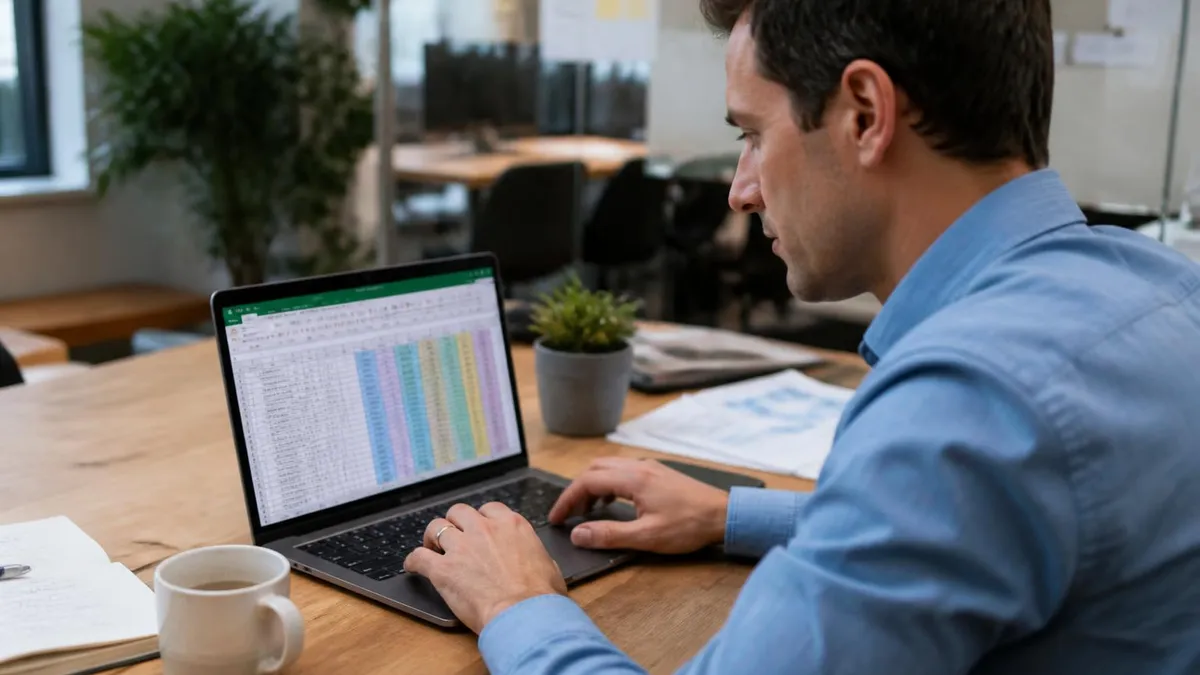 Personal Budget Template Excel - Microsoft Excel certification study resource