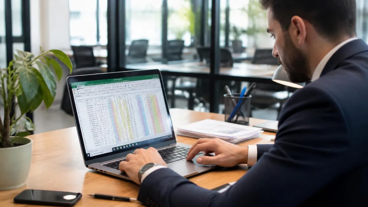 Excel Spreadsheet - Microsoft Excel certification study resource