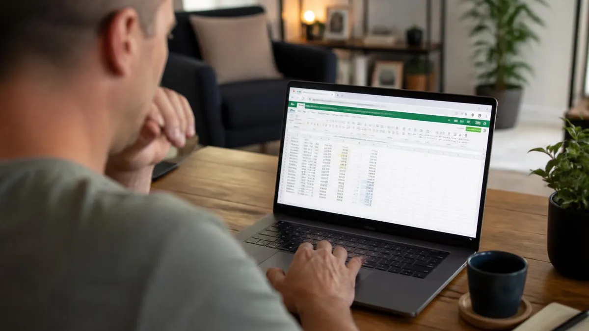 Excel Spreadsheet - Microsoft Excel certification study resource