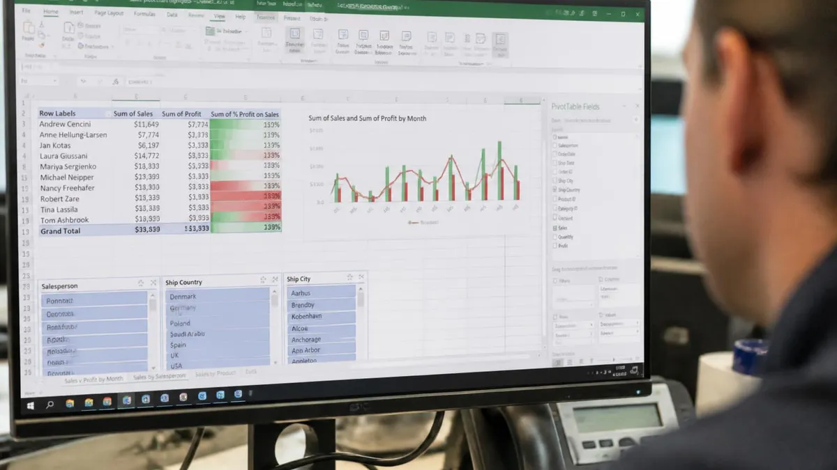 Excel Spreadsheet - Microsoft Excel certification study resource