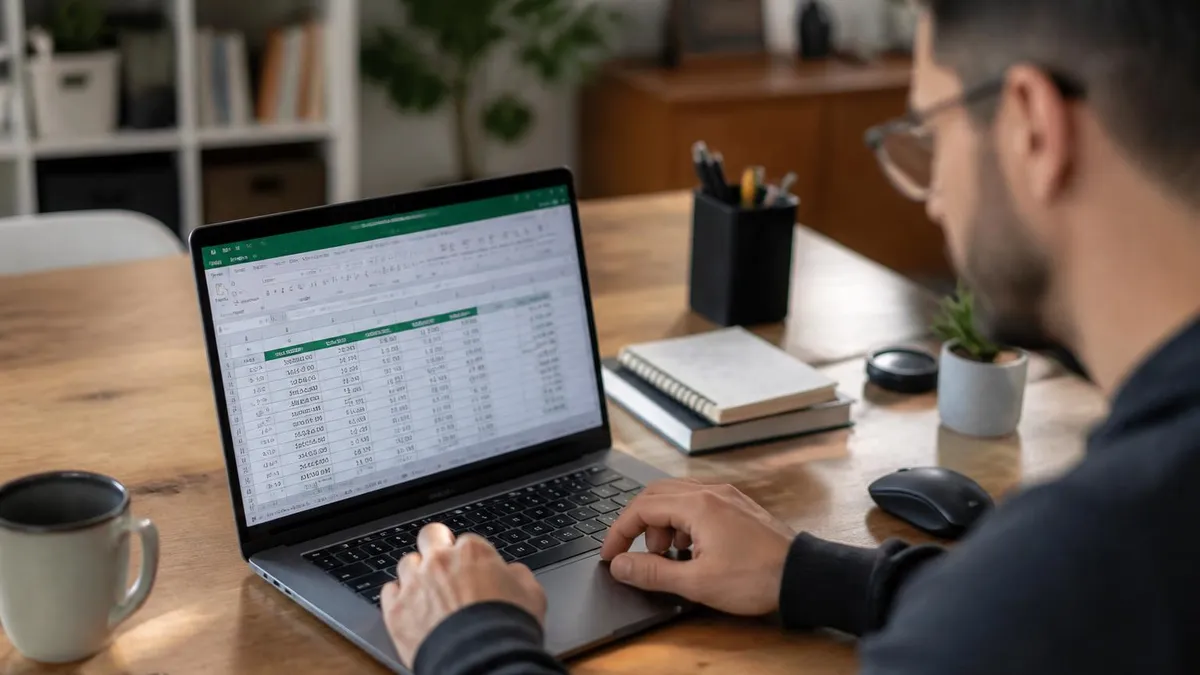 Excel Spreadsheet - Microsoft Excel certification study resource