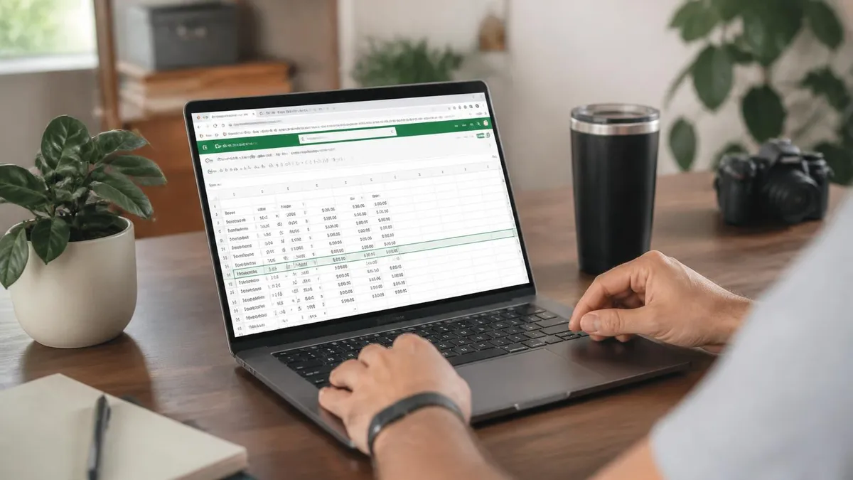 Excel Spreadsheet - Microsoft Excel certification study resource