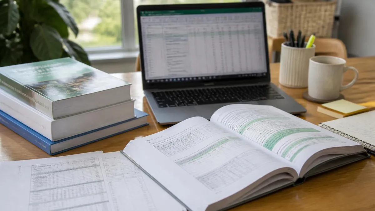 Excel Spreadsheet - Microsoft Excel certification study resource