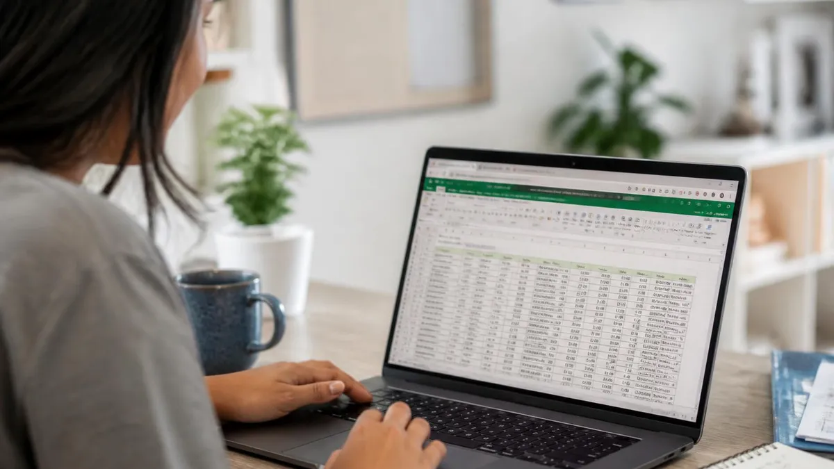Excel Spreadsheet - Microsoft Excel certification study resource