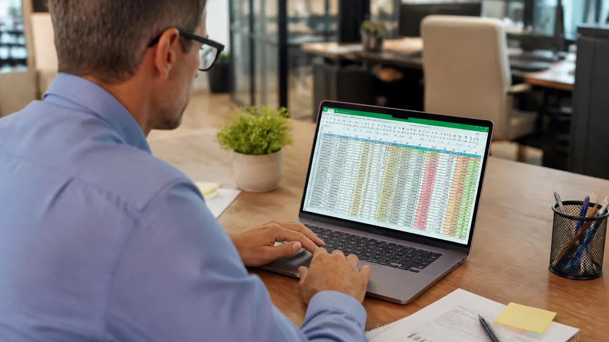 Excel Spreadsheet - Microsoft Excel certification study resource