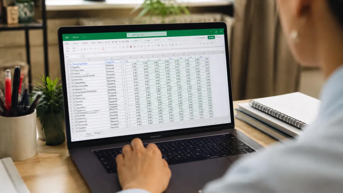 Excel Spreadsheet - Microsoft Excel certification study resource