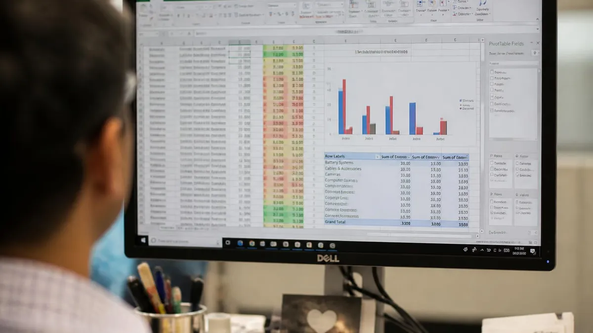 Excel Spreadsheet - Microsoft Excel certification study resource