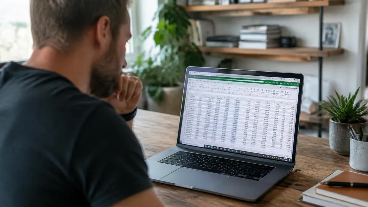 Excel Spreadsheet - Microsoft Excel certification study resource
