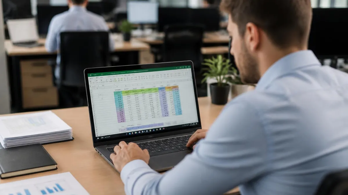 Excel Spreadsheet - Microsoft Excel certification study resource