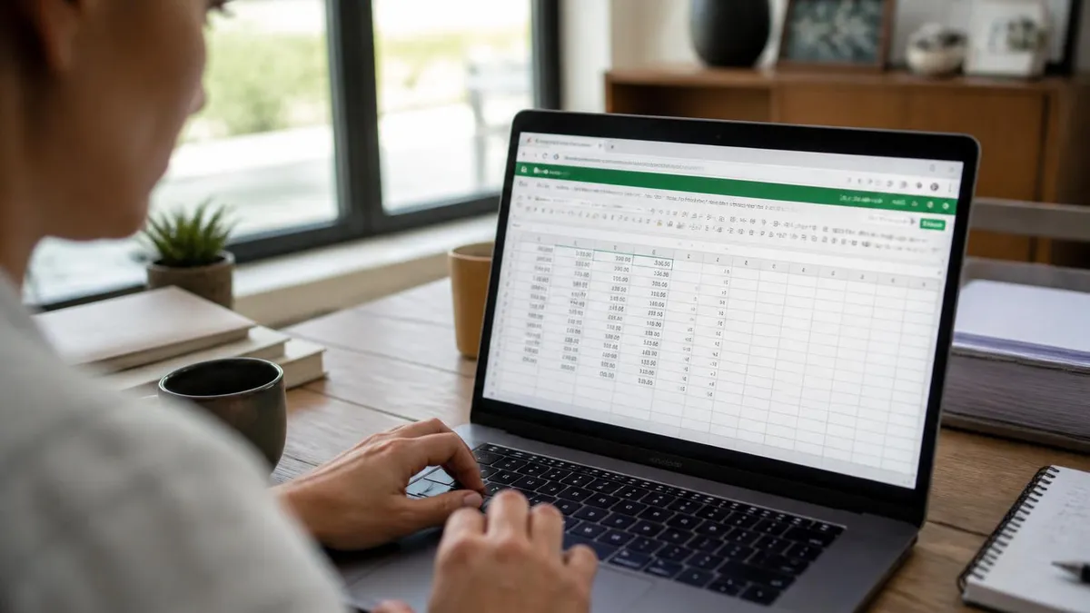 Excel Spreadsheet - Microsoft Excel certification study resource