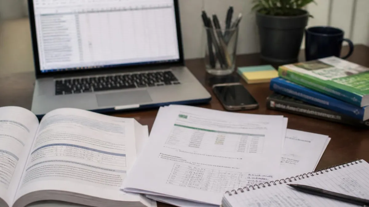 Excel Spreadsheet - Microsoft Excel certification study resource