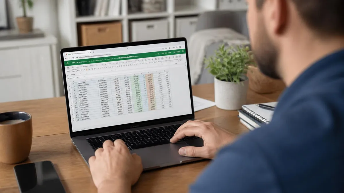 Excel Spreadsheet - Microsoft Excel certification study resource
