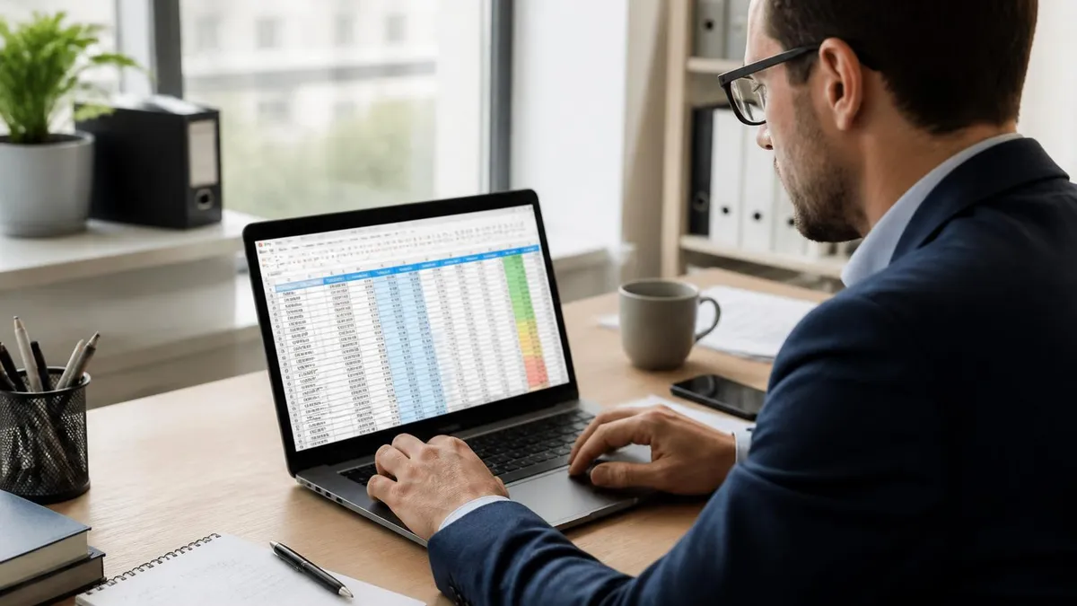 Excel Spreadsheet - Microsoft Excel certification study resource