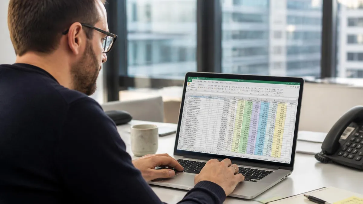 Excel Spreadsheet - Microsoft Excel certification study resource