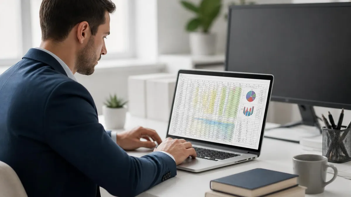 Excel Spreadsheet - Microsoft Excel certification study resource
