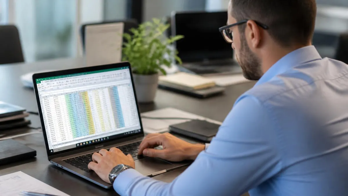Excel Spreadsheet - Microsoft Excel certification study resource