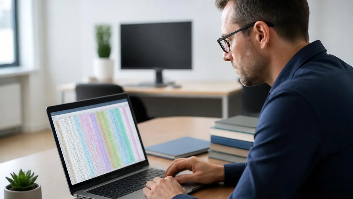 Excel Spreadsheet - Microsoft Excel certification study resource