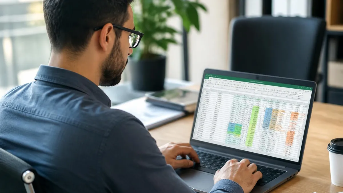 Excel Spreadsheet - Microsoft Excel certification study resource